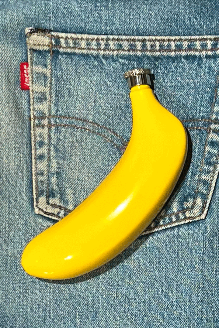 Banana Flask 4oz